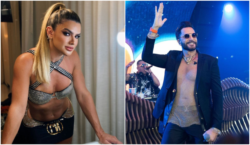 Mirella Santos e Latino