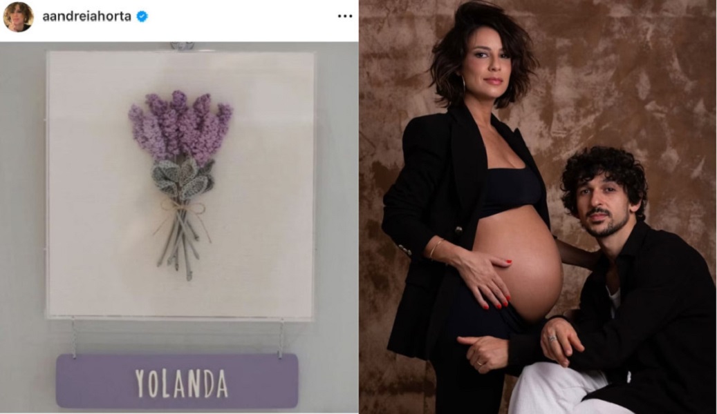 Nasce a primeira filha dos atores Andréia Horta e Ravel Andrade