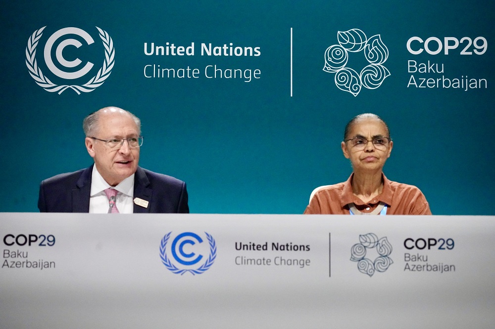 Na COP29, Alckmin diz que Brasil deve reduzir emissões em 67% até 2035
