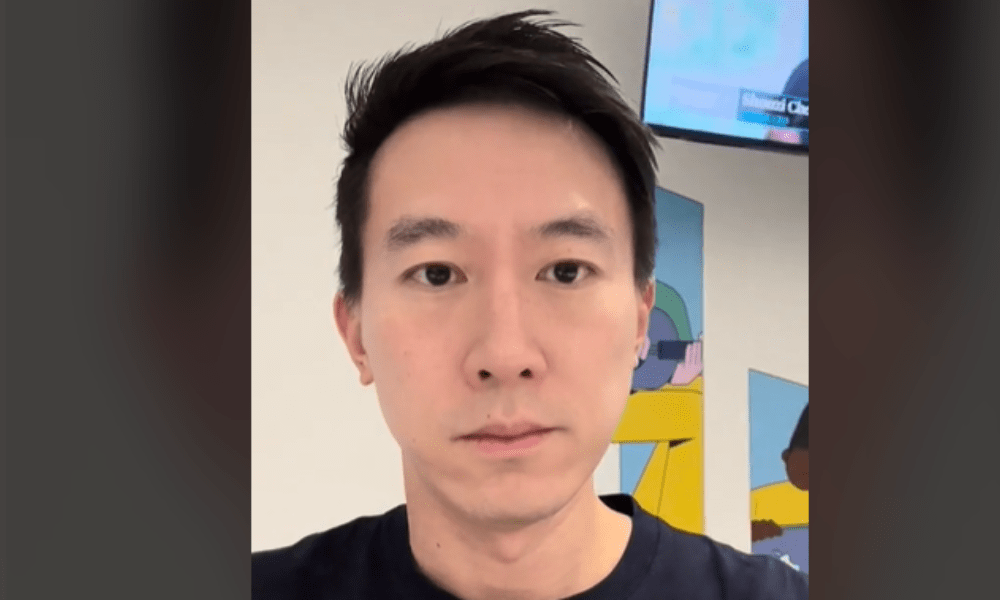 Shou Zi Chew é CEO do TikTok