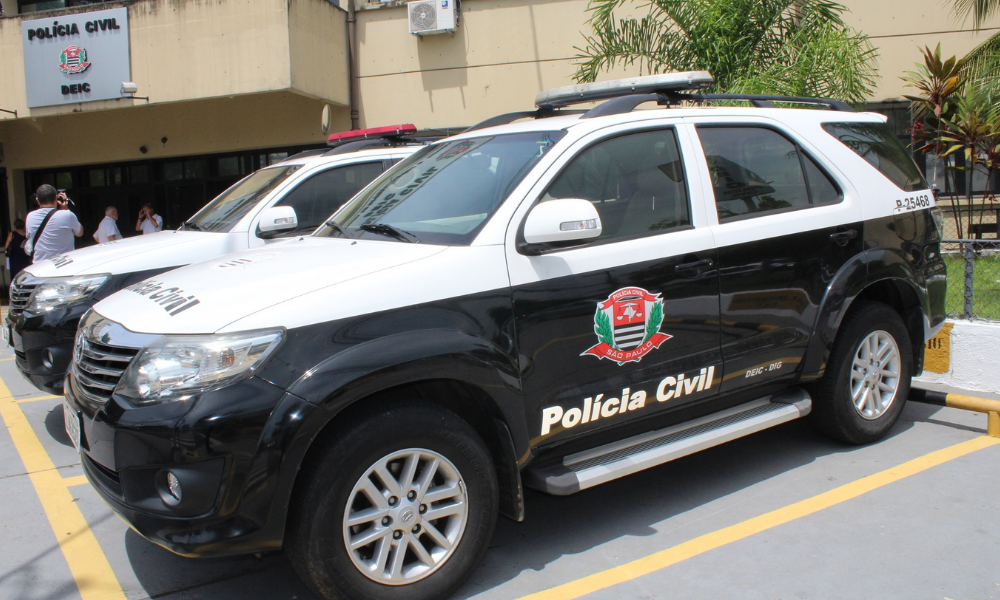 Viaturas da Polícia Civil de São Paulo