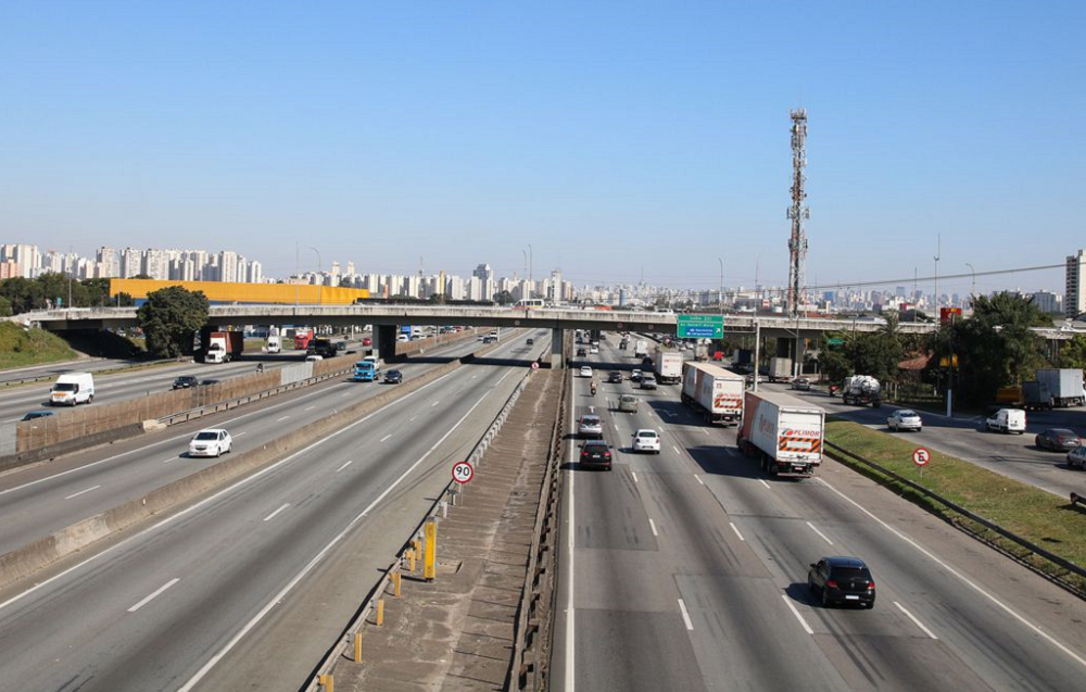 Rodovia Presidente Dutra receberá 21 pedágios para sistema ‘free flow’