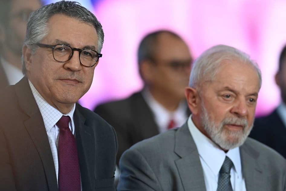 Presidente Luiz Inácio da Silva e Ministro Alexandre Padilha