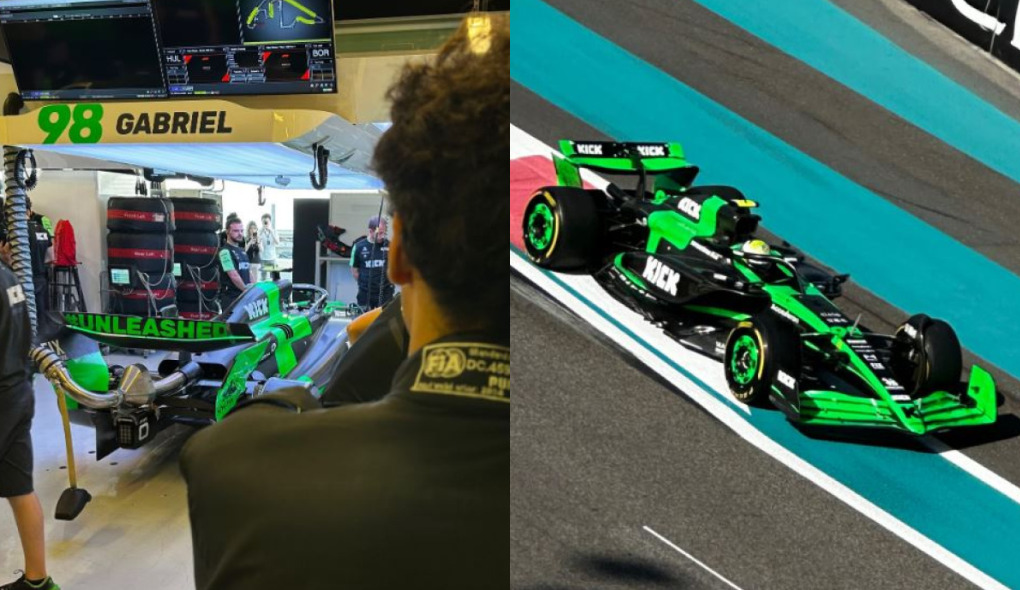 Bortoleto estreia na Sauber e faz 8º melhor tempo em teste da F1