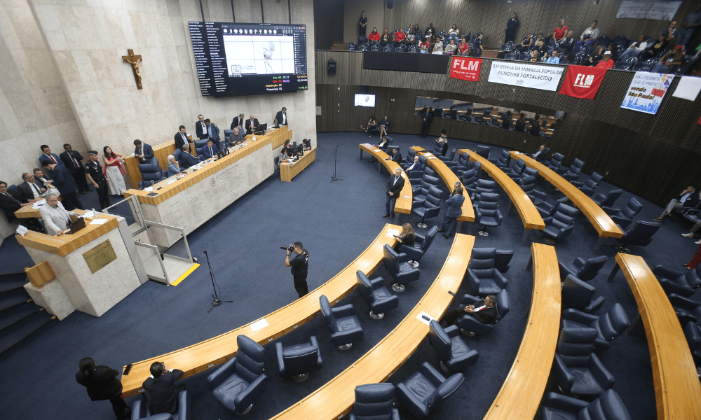 Sessão do novo Plano Diretor da Câmara Municipal de SP