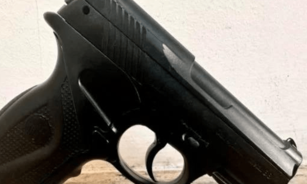Simulacro de arma de fogo