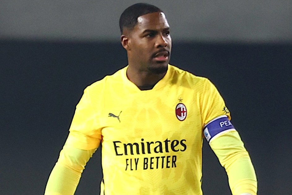 O goleiro Mike Maignan, do Milan
