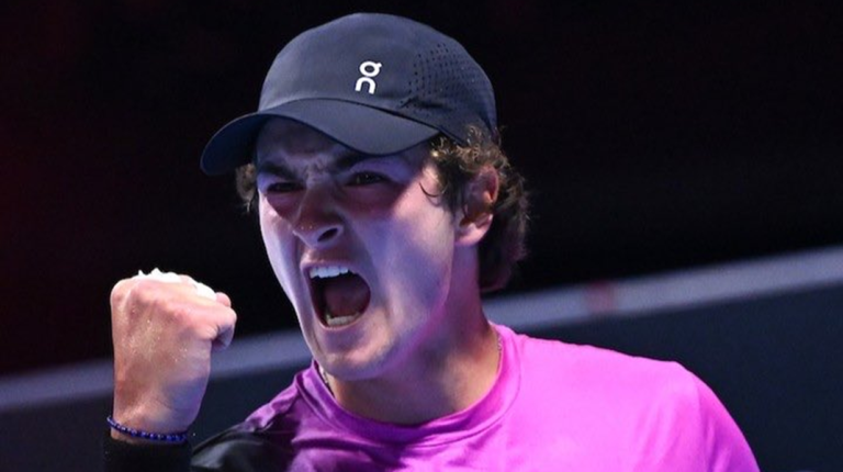 João Fonseca durante competição
