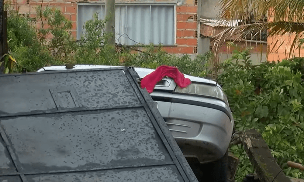 Estrago causado pela chuva em Minas Gerais