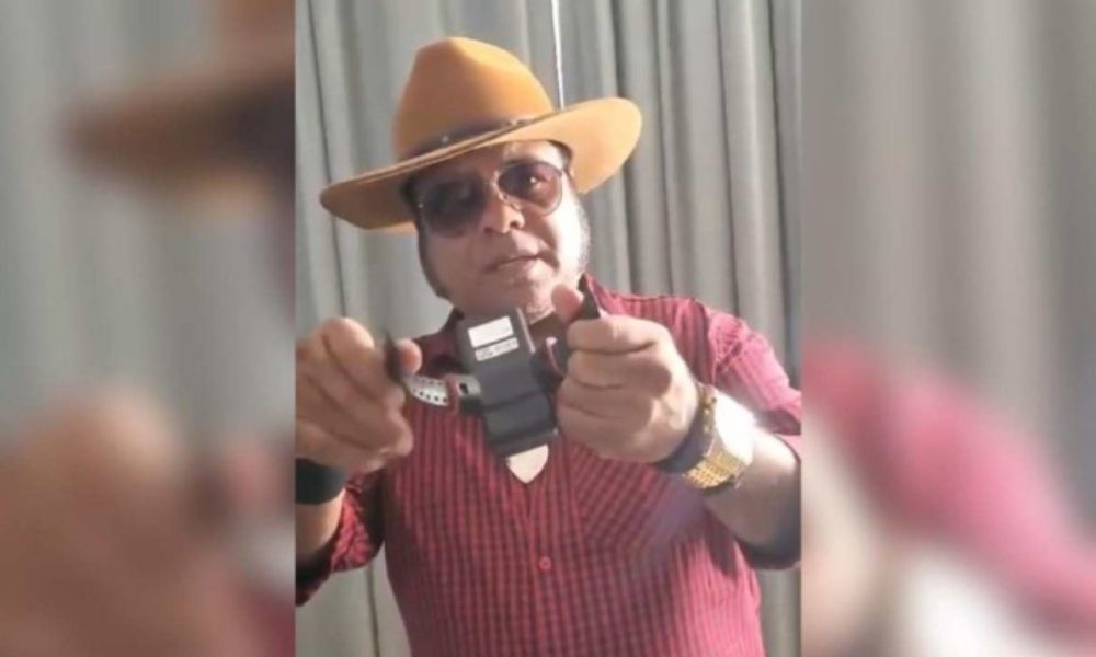 Radialista que quebrou tornozeleira eletrônica e xingou Moraes é preso no Espírito Santo