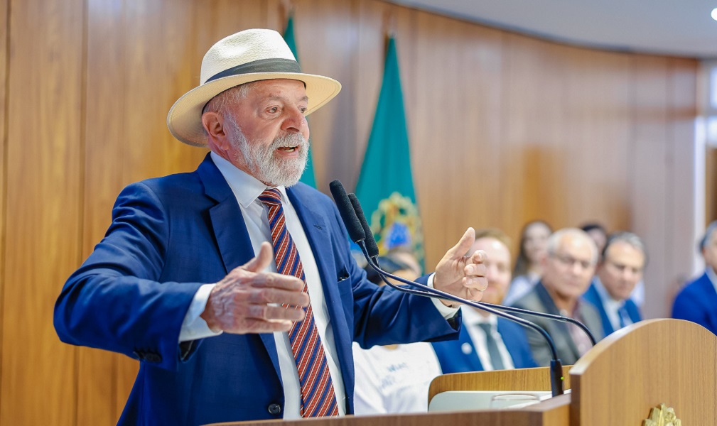 14.01.2025 - Presidente da República, Luiz Inácio Lula da Silva, durante o lançamento do programa Mais Professores