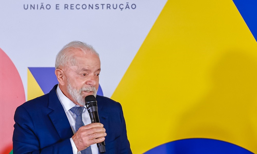 Lula em reuniao ministerial