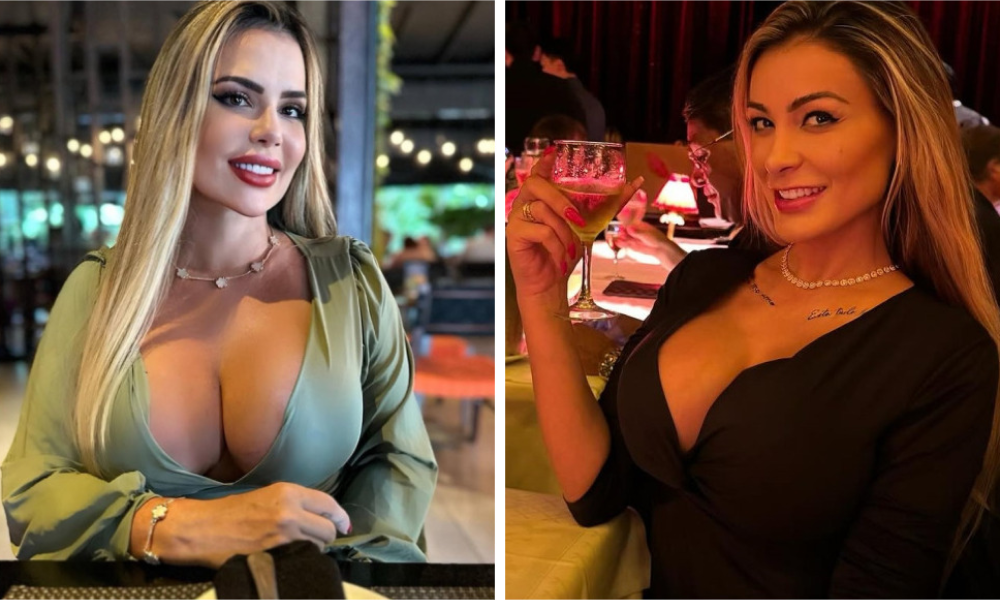 Rivais em 'A Fazenda', Denise Rocha e Andressa Urach podem fazer colaboração em conteúdo adulto