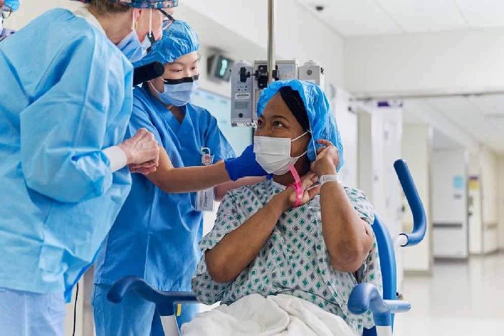 Mulher se torna a primeira a viver com rim de porco geneticamente modificado por dois meses