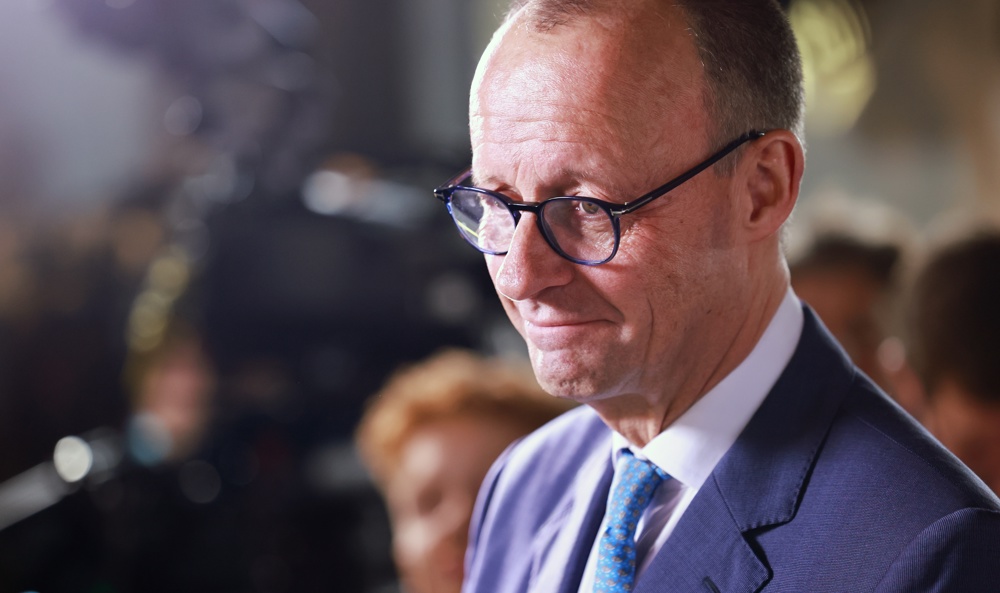O presidente da União Democrata Cristã (CDU) da Alemanha, Friedrich Merz