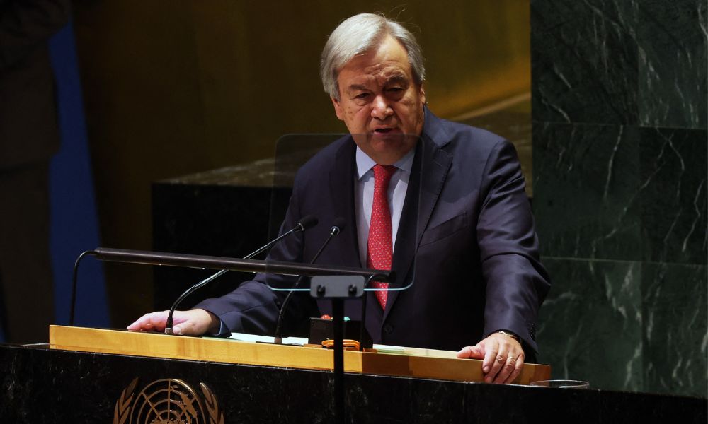 antonio-guterres-secretario-geral-daonu-emergencia-climatica-SPENCER PLATT-GETTY IMAGES NORTH AMERICA-Getty Images via AFP
