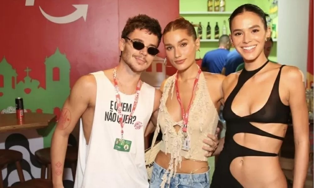 joão lucas, sasha e bruna marquezine