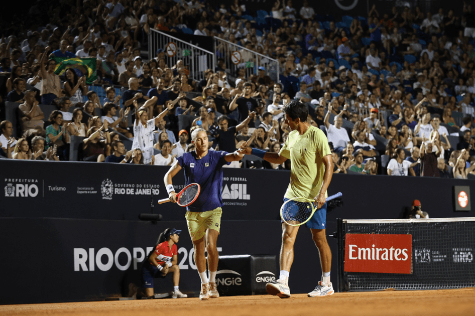 Matos/Melo vencem Martinez/Munar 6/2 7/5 e são os grandes campeões do Rio Open 2025