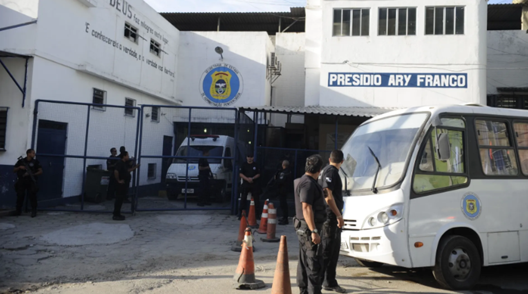 Presídio Ary Franco, no Rio de Janeiro • omaz Silva/Agência Brasil