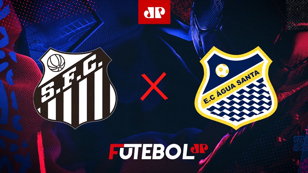 Confira como foi a transmissão da Jovem Pan do jogo entre Santos e Água Santa