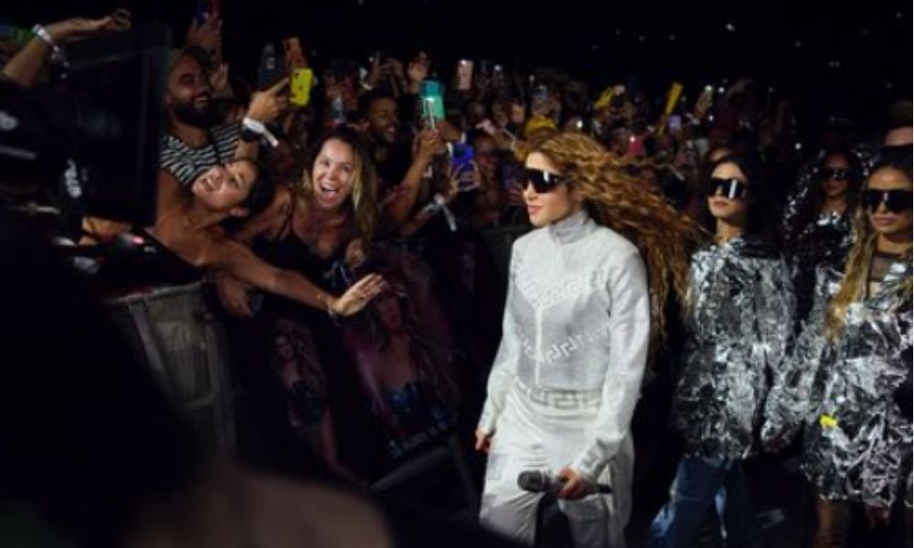 show shakira no Brasil