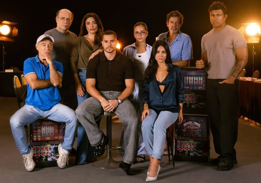 Elenco da série "Os Donos do Jogo"