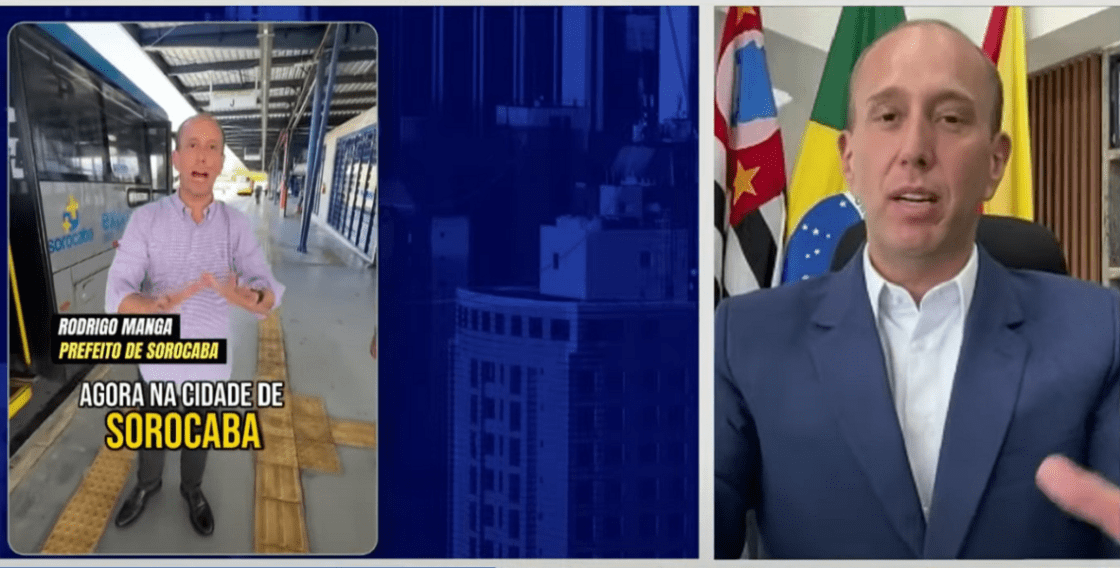 Prefeito de Sorocaba Rodrigo Manga