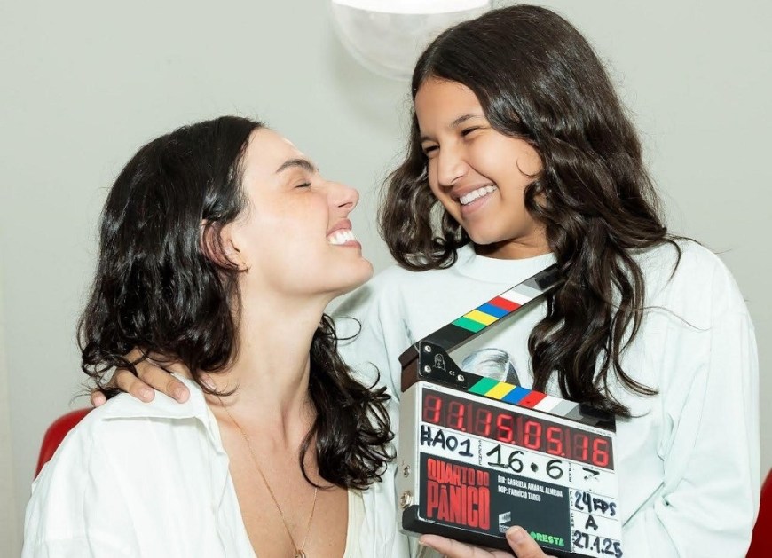 Isis Valverde e Marianna Santos estão no elenco de "Quarto do Pânico"