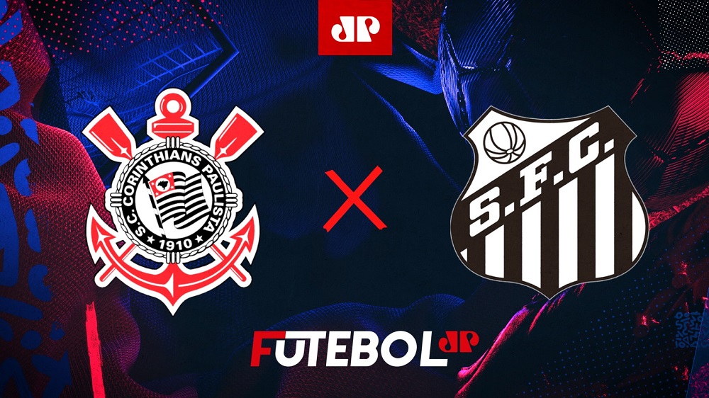 Confira como foi a transmissão da Jovem Pan do jogo entre Corinthians e Santos