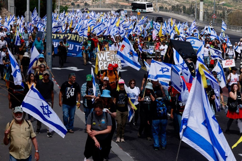 ISRAEL-PALESTINO-CONFLITO-PROTESTO