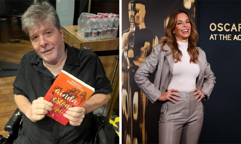 Montagem com Marcelo Rubens Paiva e Ana Furtado