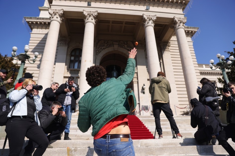 Sérvia protestos
