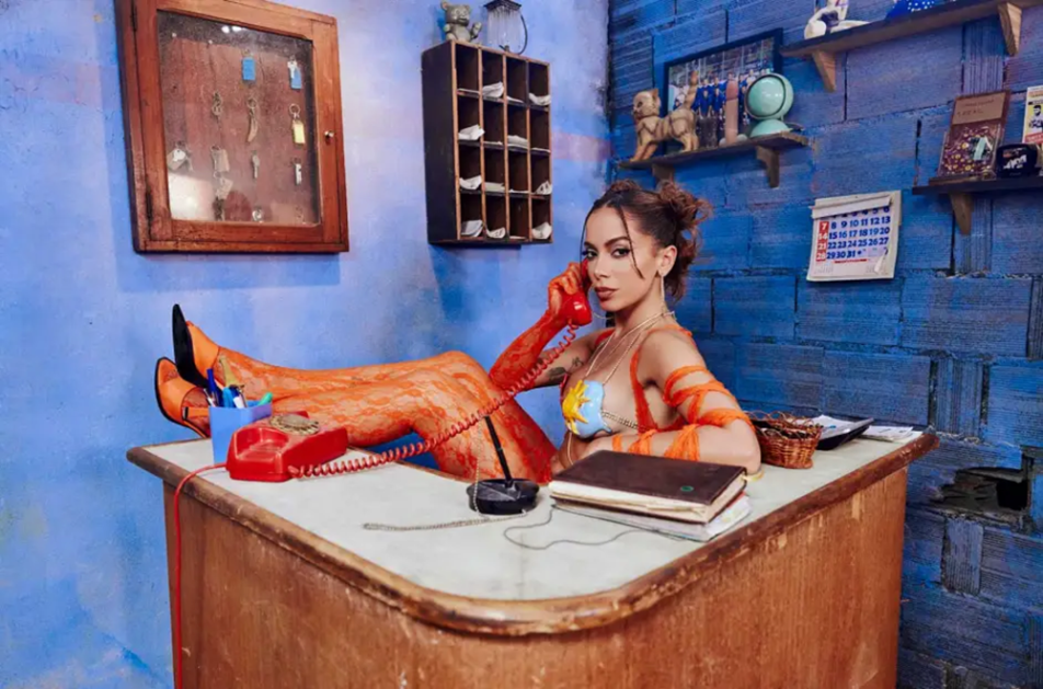 Imagem do disco "Funk Generation", sucesso de Anitta