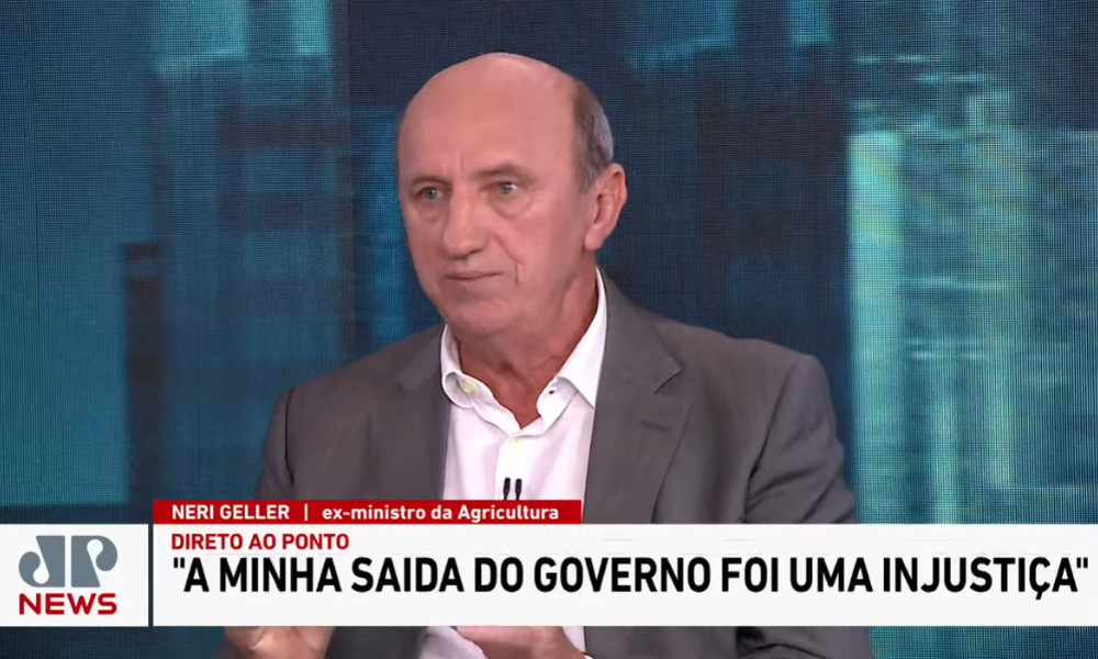 Neri Geller, ex-ministro da Agricultura, Pecuária e Abastecimento, no programa Direto ao Ponto