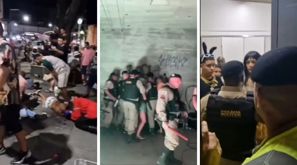 Bloco de Carnaval em Juiz de Fora termina em confusão e críticas à polícia