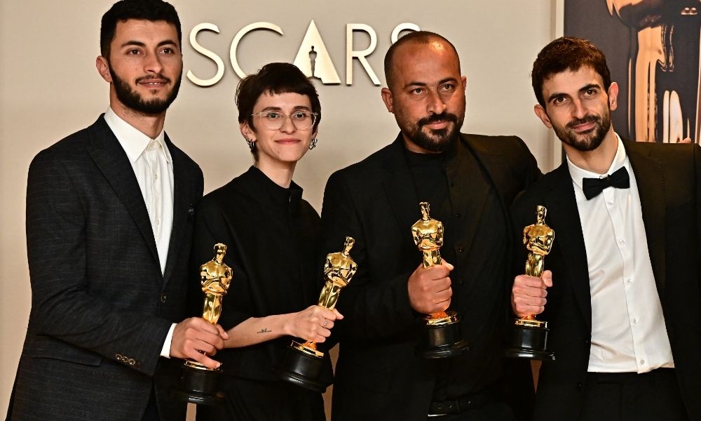 palestino vencedor do oscar