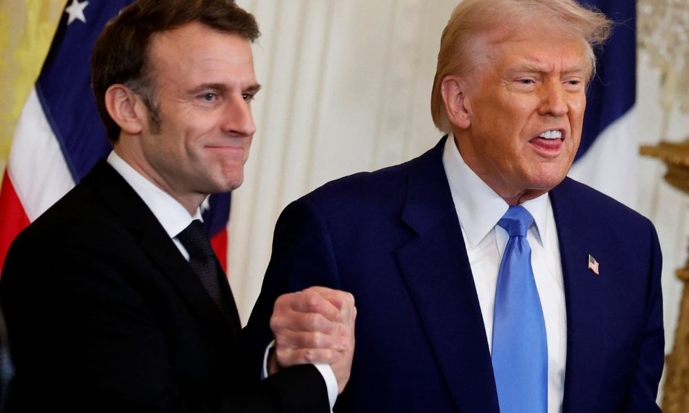 trump e macron