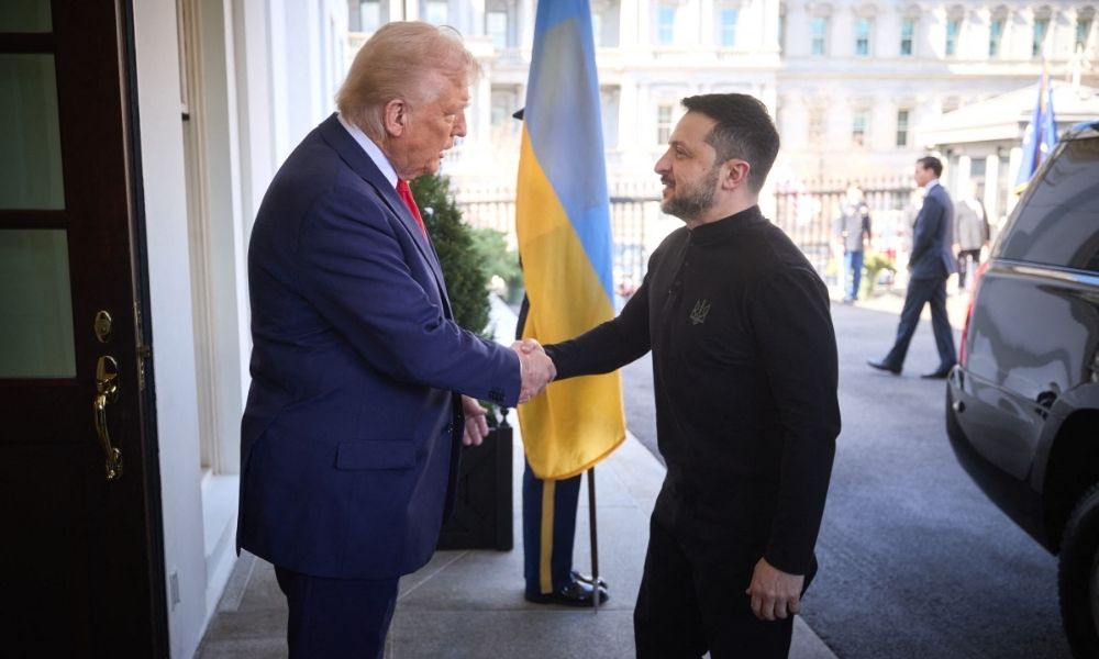 trump e zelenksy