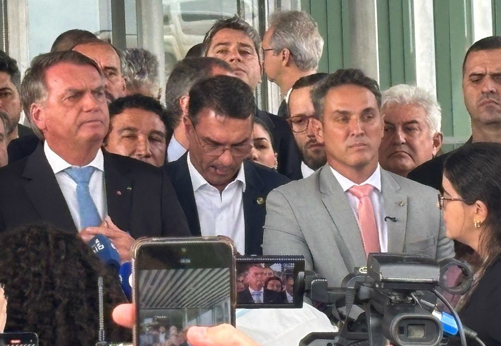 A presença notada no pronunciamento de Bolsonaro