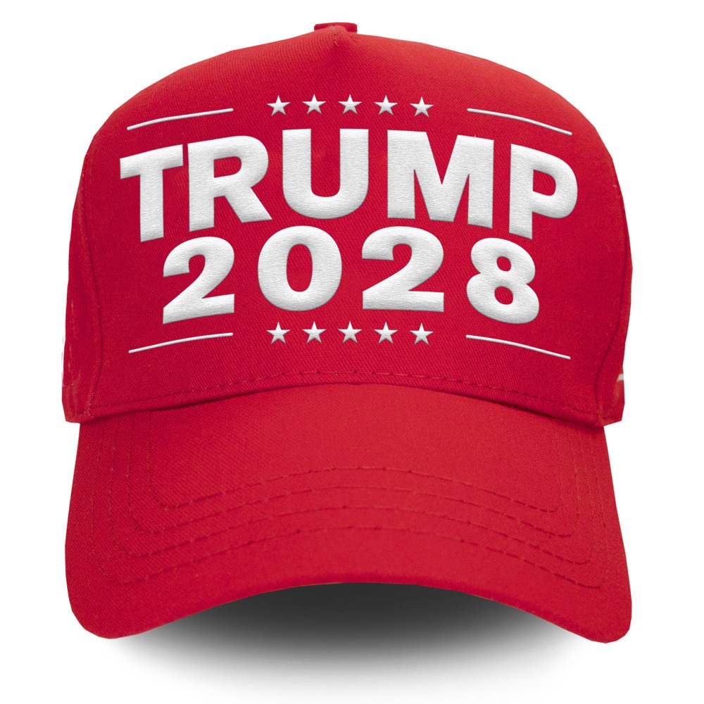 Bonés com lema ‘Trump 2028’ já estão à venda em loja virtual do presidente americano