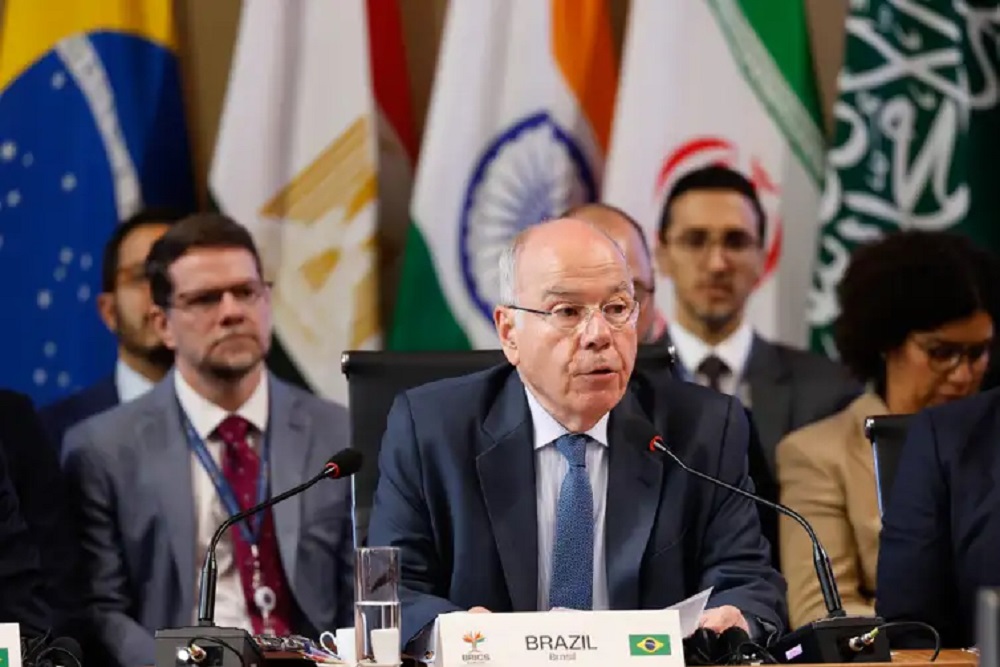 Mauro Vieira defende diplomacia no encontro do Brics no Rio de Janeiro