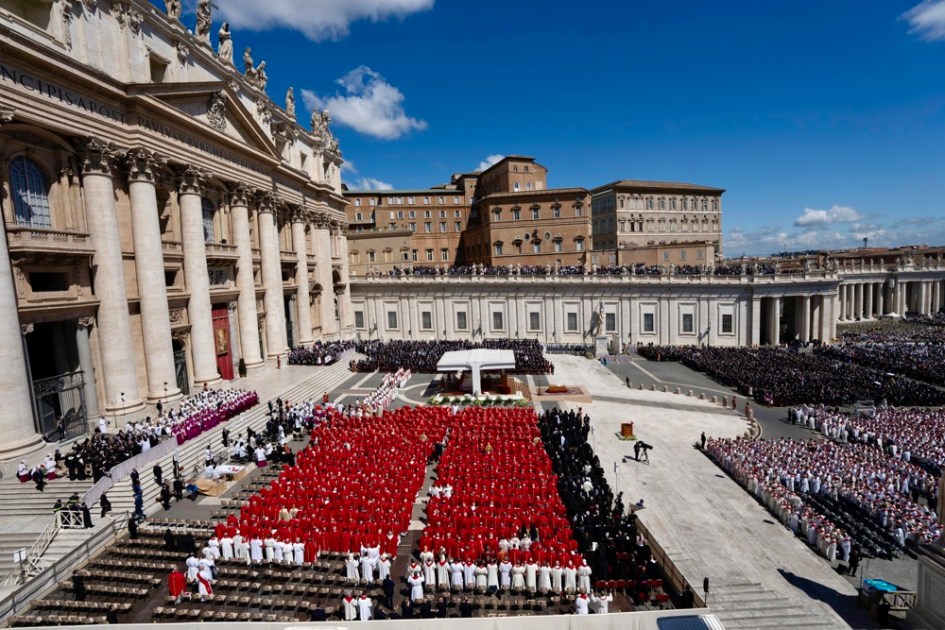 Missa de funeral do Papa Francisco na Praça de São Pedro