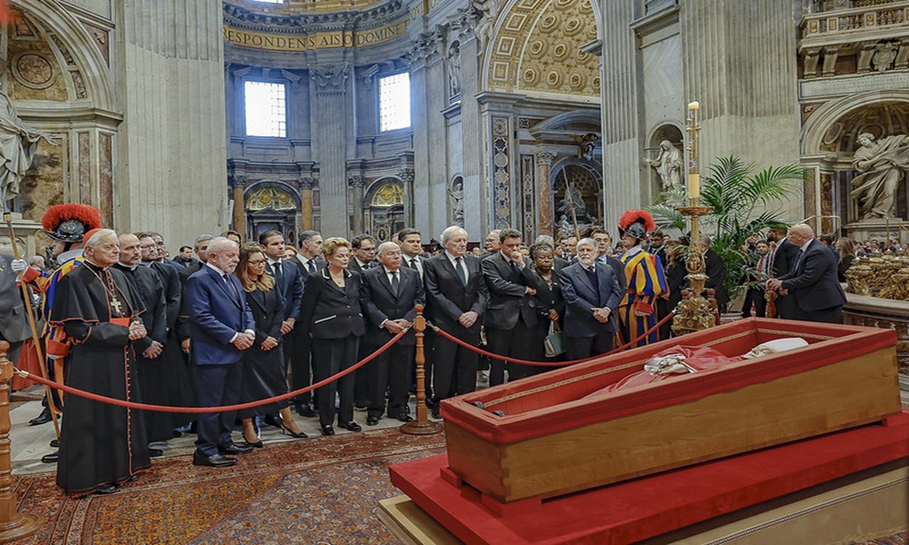 Velório de Sua Santidade o Papa Francisco