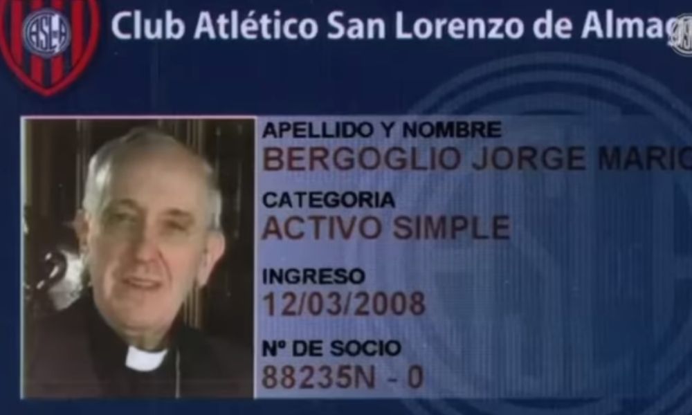 carteirnha papa francisco