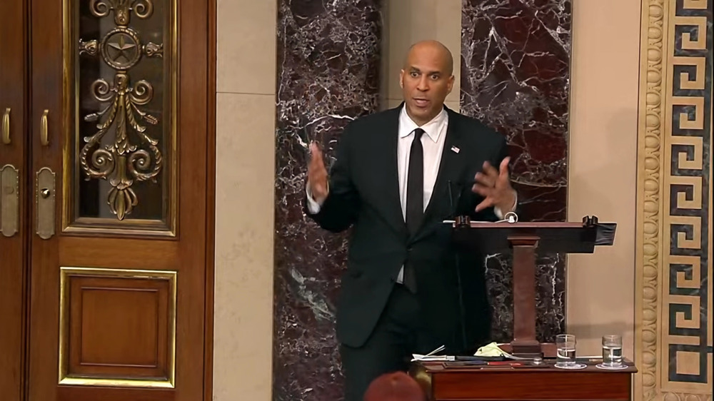 Cory Booker, deputado que discursou por 18 horas