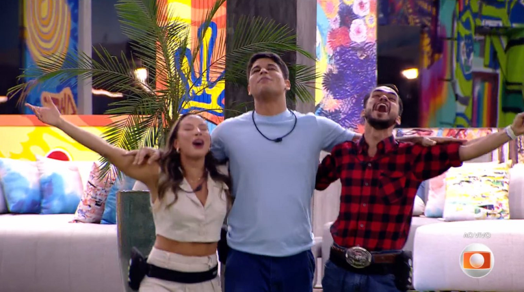 Finalistas do BBB 25 assistem às trajetórias no último dia antes da final