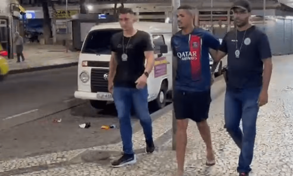 Regis foi preso por policiais da DRFA no Centro do Rio —