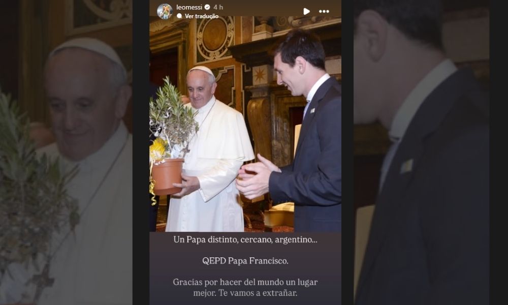 lionel messi e papa