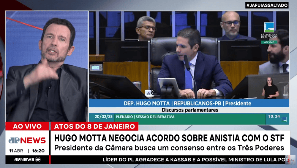 O que é acordo que Motta negocia com o STF sobre anistia? Gustavo Segré comenta