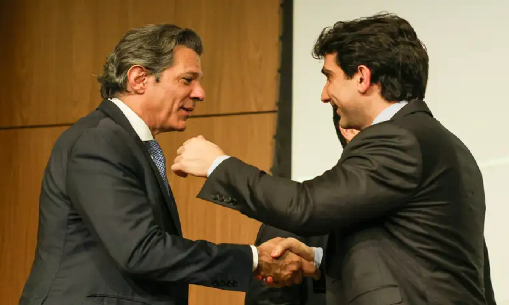 Fernando Haddad e Gabriel Galípolo